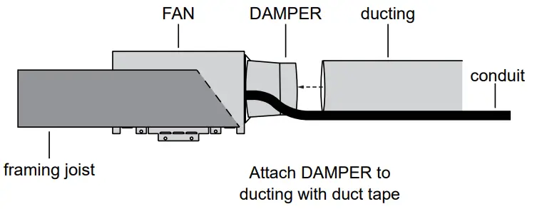 ReVent RVS130 Roomside Installation Bathroom Exhaust Ventilation Fan - fig 32