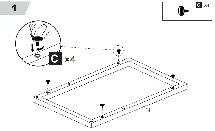 WLIVE-ABZ001-Black-C-Shaped-End-Table-for-Sofa-Couch-and-Bed-3