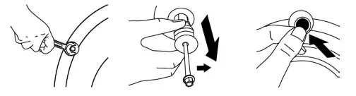 GRUNDIG GW5P4724W Washing Machine - covers