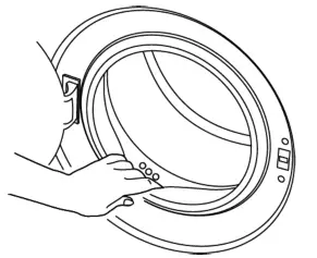 GRUNDIG GW5P4724W Washing Machine - machines