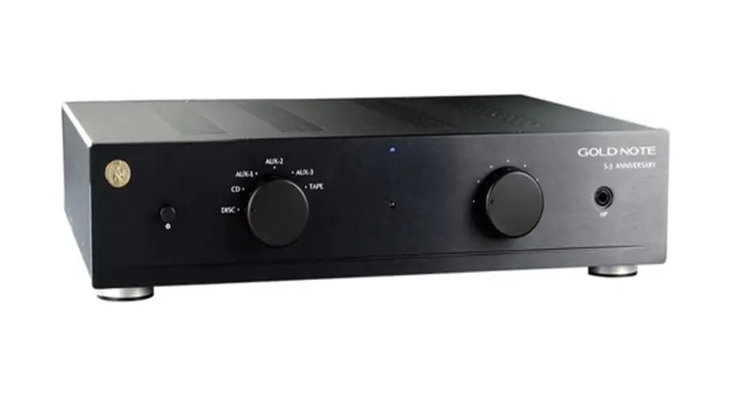 Gold Note S3 Anniversary Italian Prestige Integrated Amplifier Owner's Manual