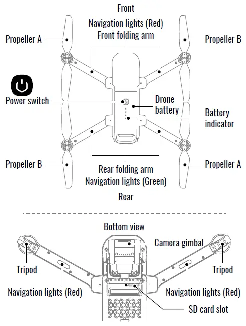 udiR C U39S U43 U43S Drone-1
