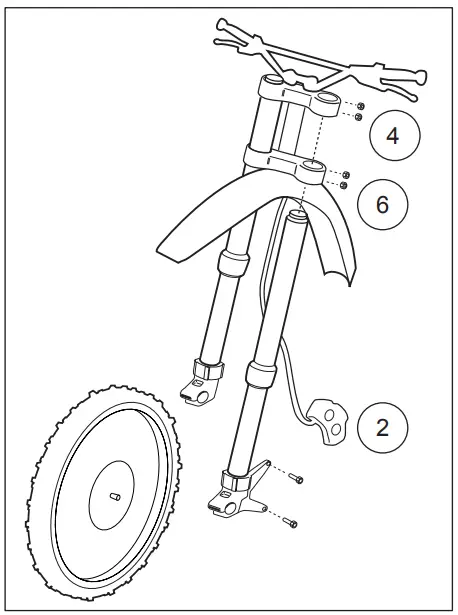 OHLINS FCX 0205 Off Road TTX Cartridge Kit - MOUNTING INSTRUCTIONS
