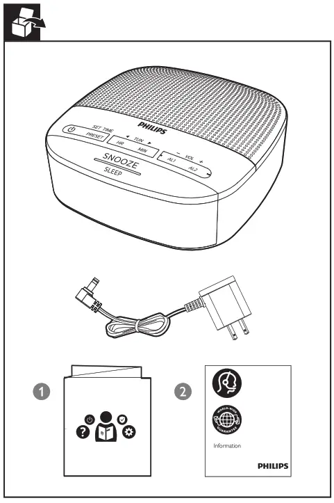 PHILIPS TAR3205 37 Clock Radio - fig1