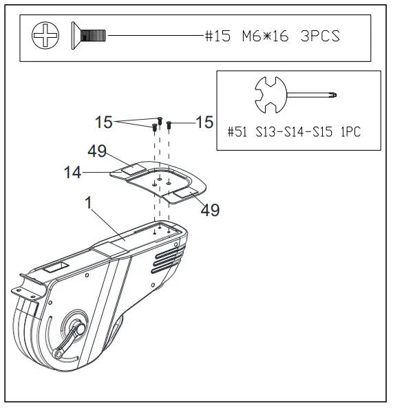 SUNNY Health Fitness SF-B0891 Under Desk Magnetic Cycle Pedals Mini Exercise Bike - fig 2