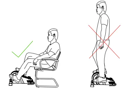 SUNNY Health Fitness SF-B0891 Under Desk Magnetic Cycle Pedals Mini Exercise Bike - fig 7