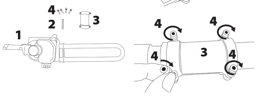 GIRAFFE Podadora de Altura MOUNTING