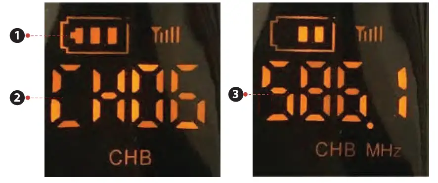 Portable UHF Wireless Microphone System (4)