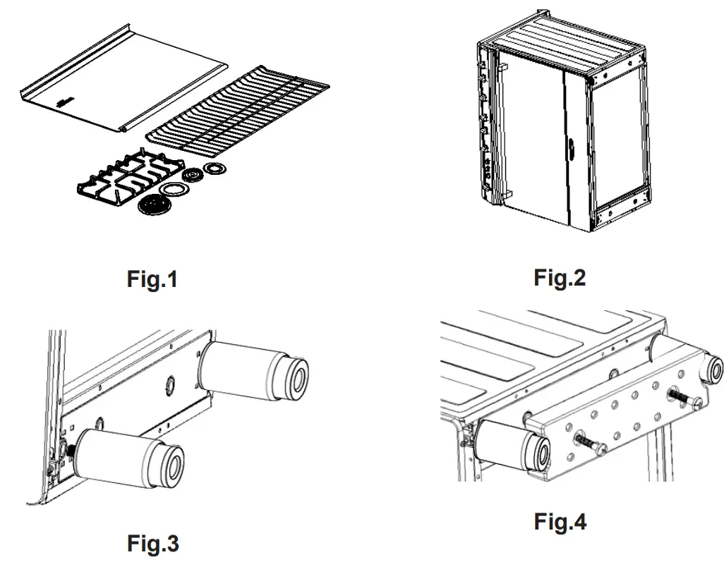 Adexa G36D08-5010 Gas Cooker fig 8