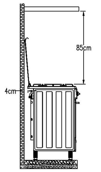 Adexa G36D08-5010 Gas Cooker fig 9