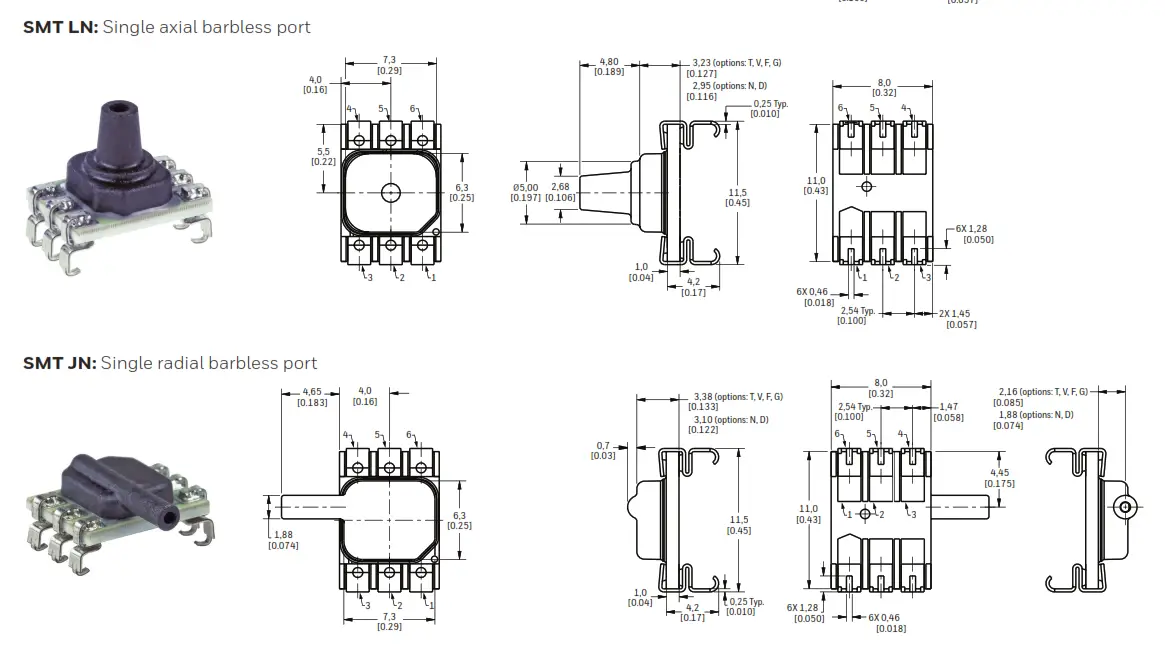 Honeywell 32305127 Basic Amplified Board Mount Pressure Sensors - fig 10