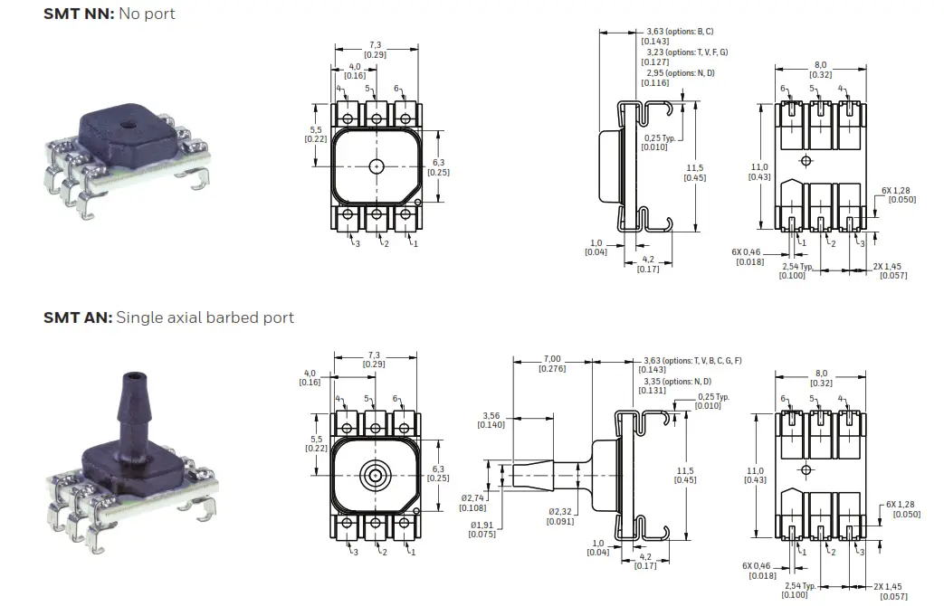 Honeywell 32305127 Basic Amplified Board Mount Pressure Sensors - fig 9