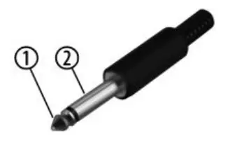 Fun Generation BP 108 A active 2 way speaker - Connections and controls 1