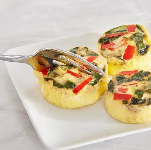 Tomato Feta Egg Bites