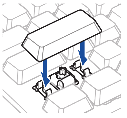 ASUS AC04 Rog Rx Pbt Keycap Set Keyboard Cap - 3