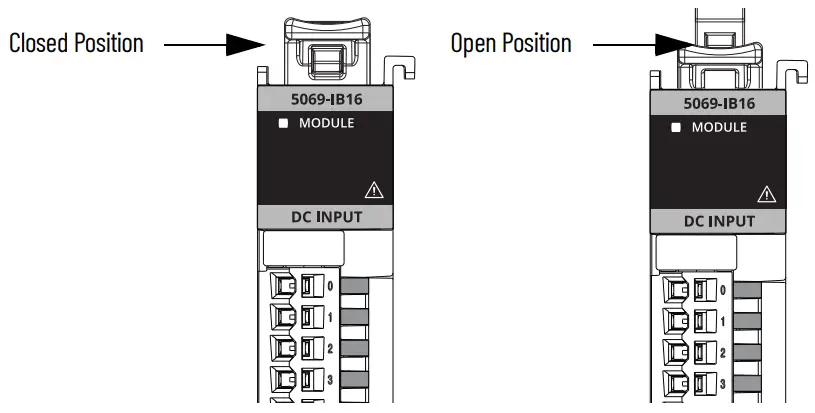 Allen Bradley 5069 IB16 Compact 5000 Digital 16 point Sinking Input Modules - Dimensions 3