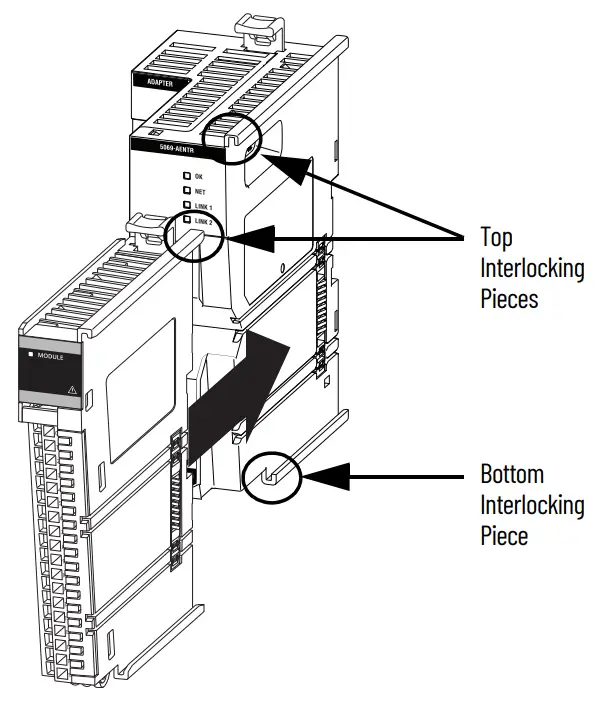 Allen Bradley 5069 IB16 Compact 5000 Digital 16 point Sinking Input Modules - Dimensions 4