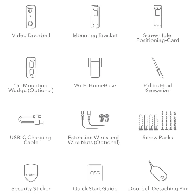 aosu-Video-Doorbell-and-WiFi-HomeBase-FIG-1