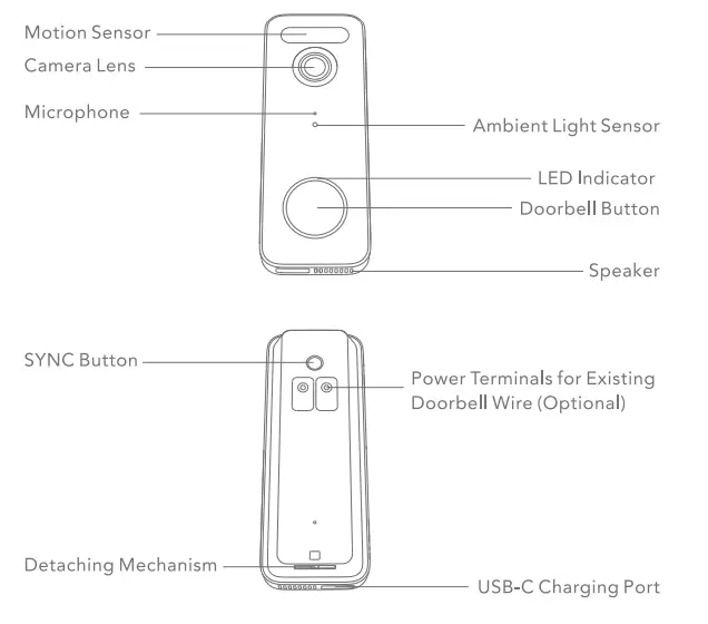aosu-Video-Doorbell-and-WiFi-HomeBase-FIG-2
