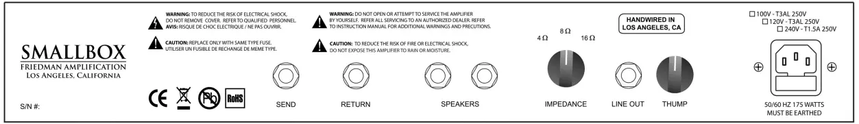 Amplification Smallbox Instructions
