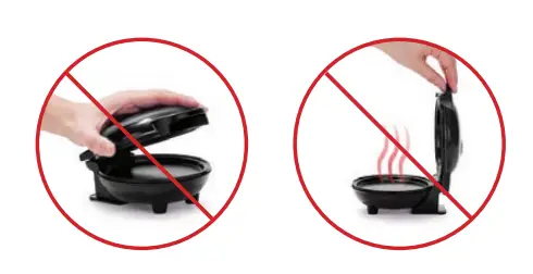 DASH Mini Maker Electric Round Griddle for Individual Pancakes-=2