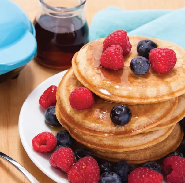 DASH Mini Maker Electric Round Griddle for Individual Pancakes-8