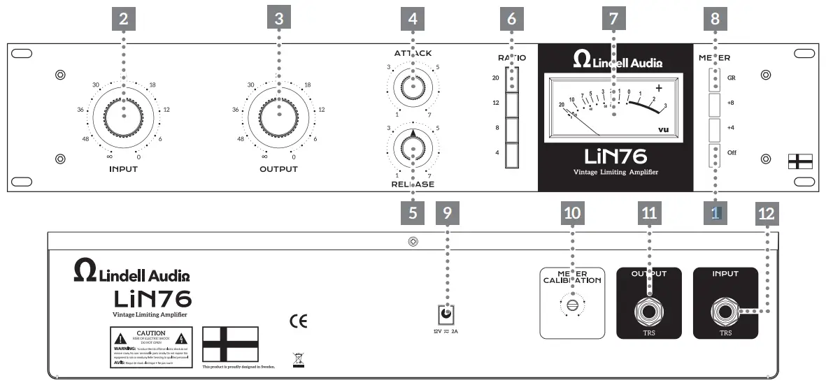 Lindell Audio LiN76 Vintage Limiting Amplifer-fig3