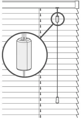 blinds 2go Natural Pine Faux Wood Blind-8