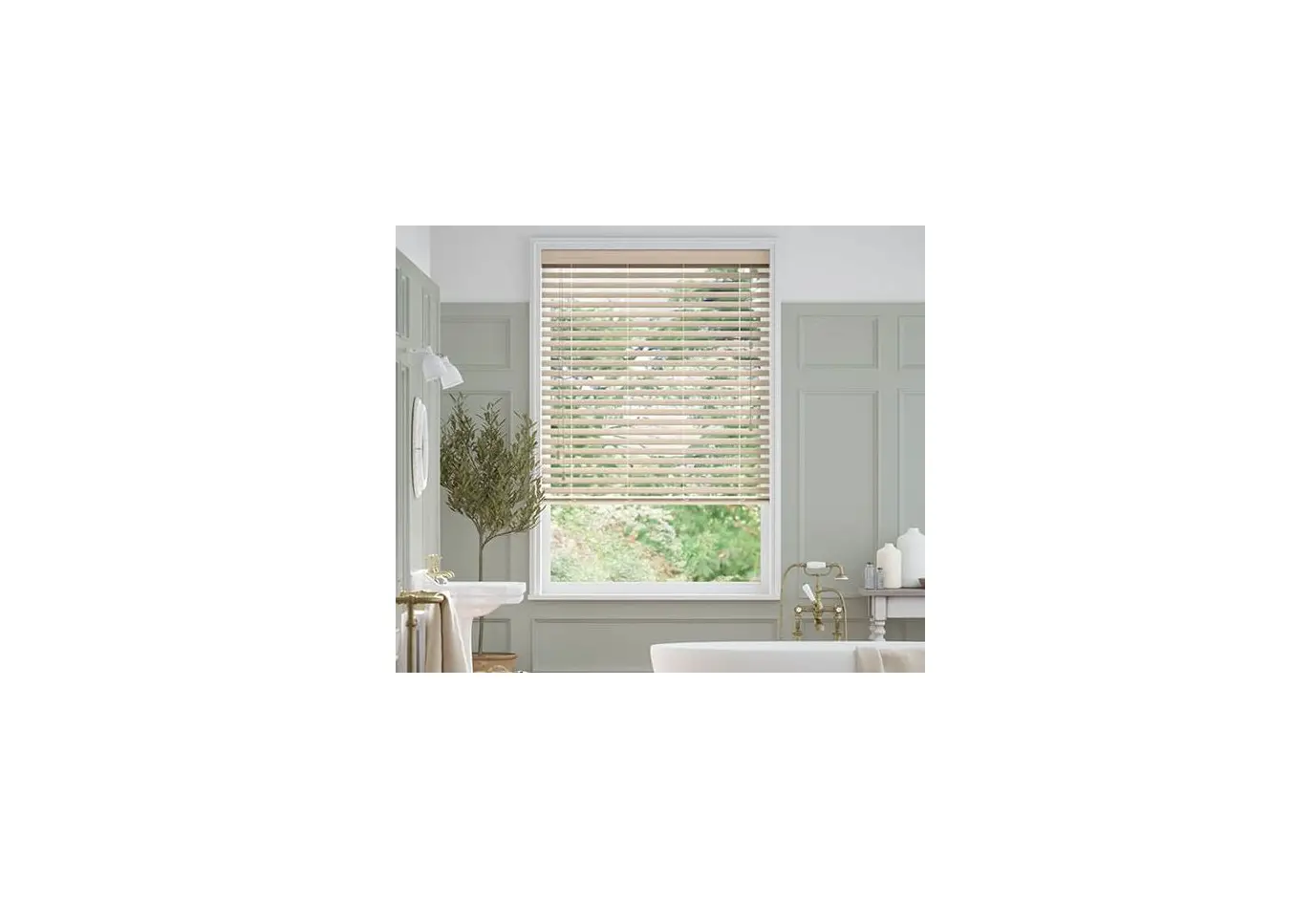 Blinds 2go Natural Pine Faux Wood Blind Installation Guide