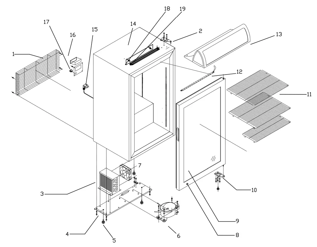 OMCAN FR-CN-0105 60-inches Chest Freezer - fig 4