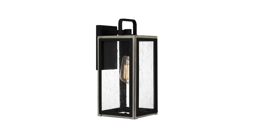 Quoizel Bram8406mbk 1 Light 14 Inch Matte Black Outdoor Wall Lantern Installation Guide