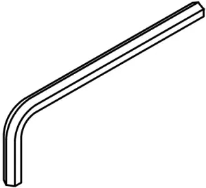 Hardware bag - H - Allen Key