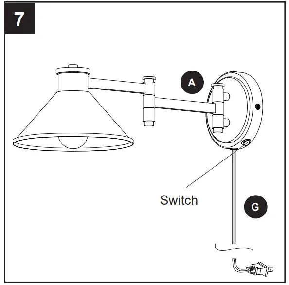 allen roth 42622 Contemporary LED Wall Sconce - Fig 10