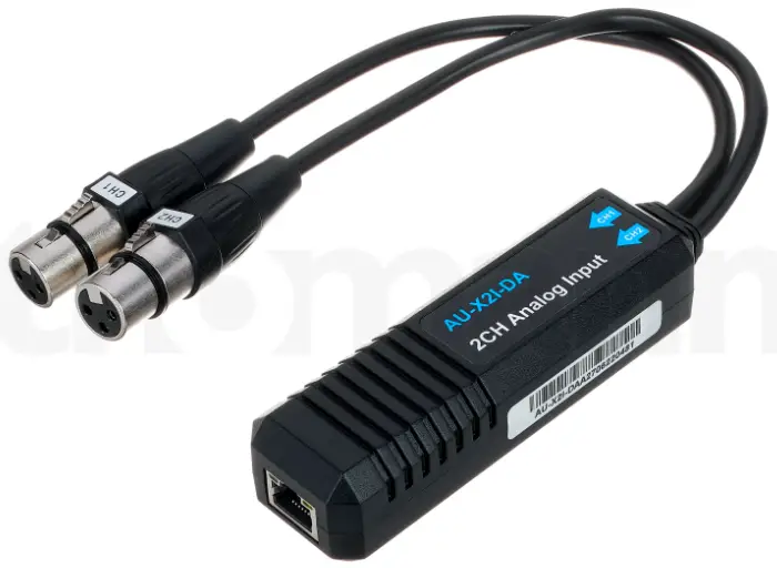 TIGHT AV 548412 DANTE 2CH XLR Input Adapter