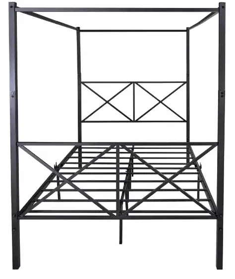 Ahokua-BF-747F-55-in-W-Black-Non-upholstered-Metal-Frame-product-image