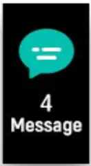 denver BFK-312C Fitness Band for Kids - Messages