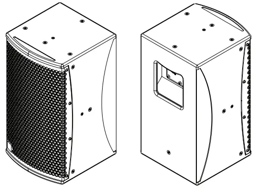 iDea LUA10i 10 Inch Multipurpose Passive Loudspeaker -
