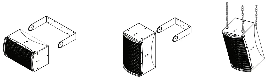 iDea LUA10i 10 Inch Multipurpose Passive Loudspeaker - available for horizontal