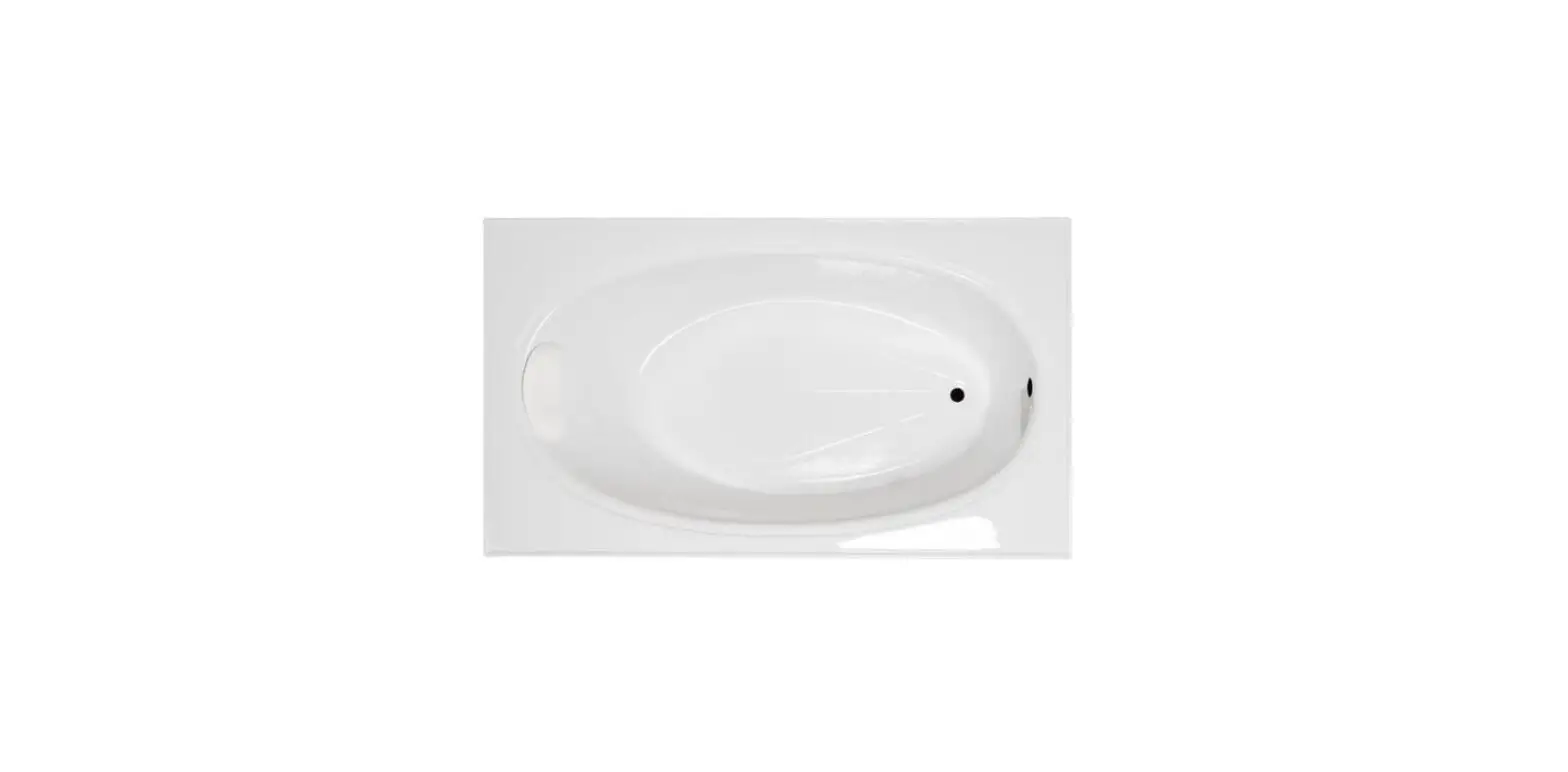 Laurel Mountain 4272et064 Everson 2 72 X 42 Inch Drop-in Acrylic Soaking Tub Instruction Manual