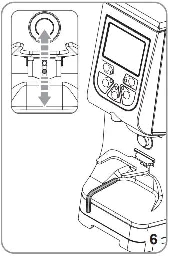 FILTER HOLDER FORK HEIGHT ADJUSTMENT