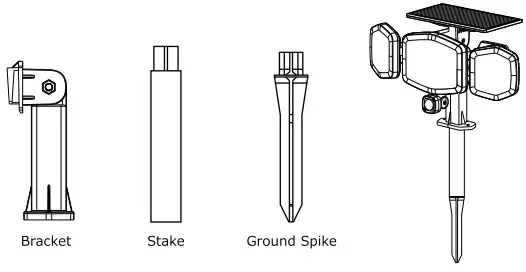 HAARAY B0BR96M7XZ LED Solar Motion Light - Figure 3