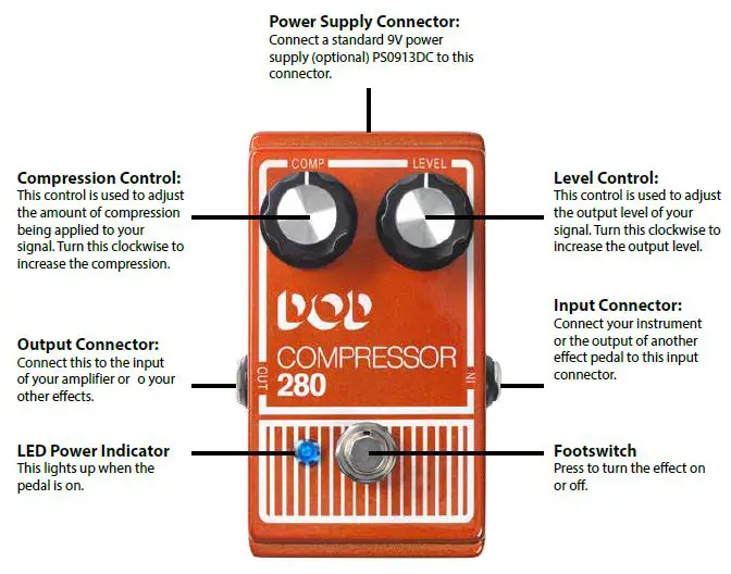 DOD-280 Compressor-Reissue Pedal-9