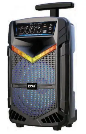 PYLE PPHP842B Wireless BT Portable PA Speaker-PPHP842B