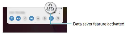 SAMSUNG ELECTRONICS SMT509 Smart Tablet User Guide - Data saver
