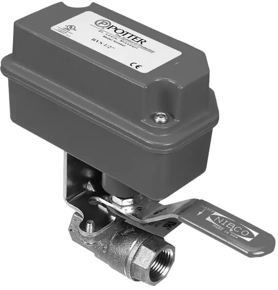 POTTER BVS Ball Valve with Supervisory Switch