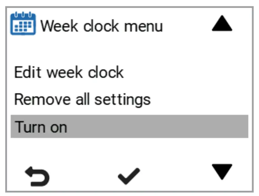 Week Clock