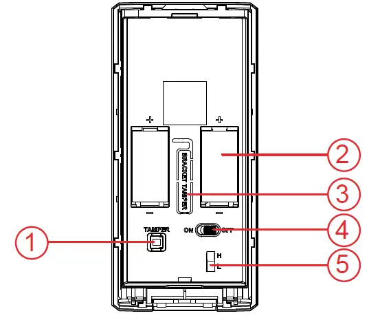 HIKVISION DS-PDP18-HM-WB Wireless Double PIR Detecto 2