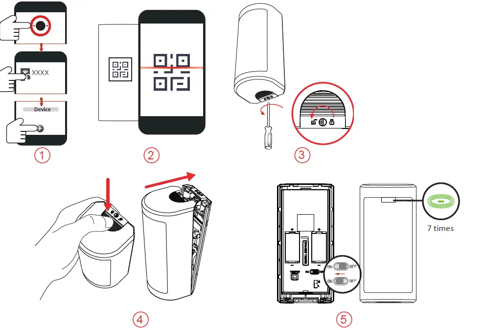 HIKVISION DS-PDP18-HM-WB Wireless Double PIR Detecto 3