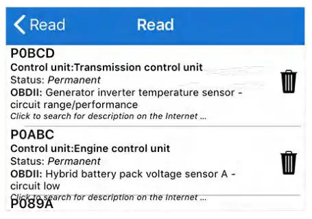 Vgate vLinker FS Bluetooth OBD2 Car Diagnostic Scan Tool - If the communication is successful, you can select the control unit you want