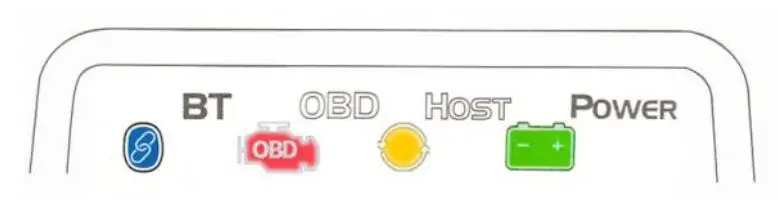 Vgate vLinker FS Bluetooth OBD2 Car Diagnostic Scan Tool - Turn ignition to Key On, Engine Off